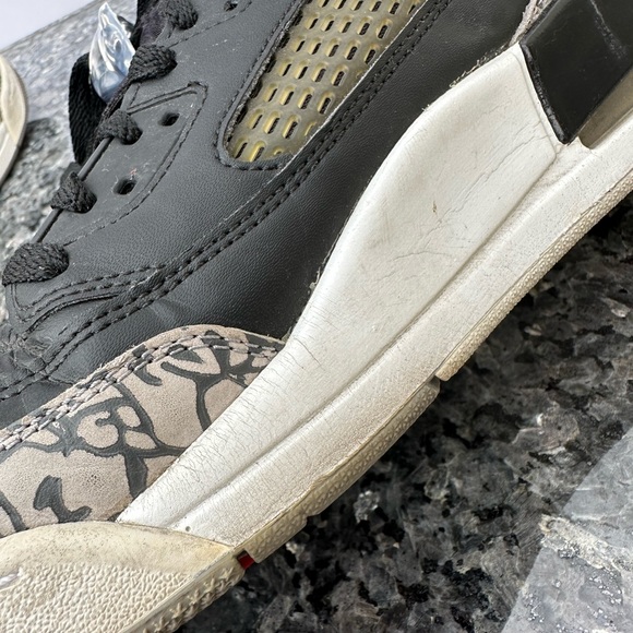 Nike Air Jordan Spizike Black Cement Gray 315371-034 Men's Shoes Size 11. - Picture 6 of 14